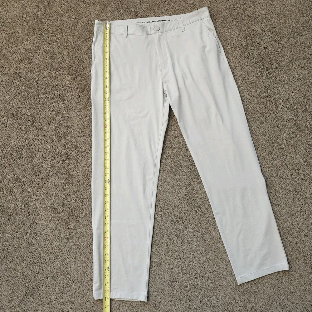 Rhone Commuter‎ Classic Casual Relaxed Khaki Pants Men's Sz 35 Comfortable Style
